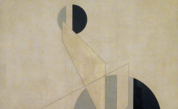 László Moholy-Nagy, Composition A.XX, 1924, oil on canvas, 135.5 x 115cm (Musée national d'art moderne, Centre Georges Pompidou, Paris)