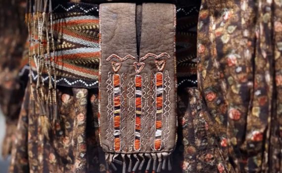 Detail, Anishinaabe outfit