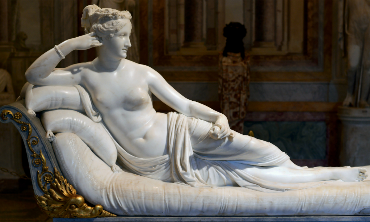 Smarthistory – Antonio Canova, Paolina Borghese as Venus Victorious