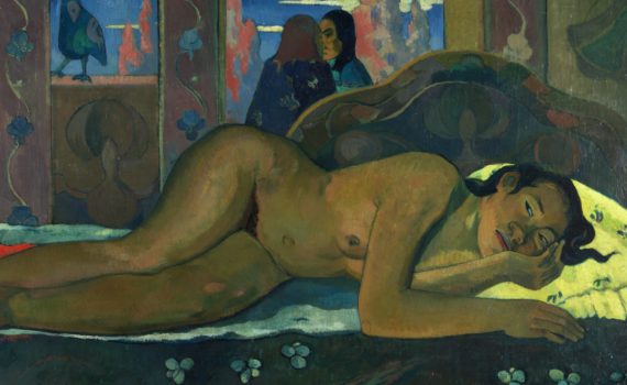 Paul Gauguin, Nevermore - detail