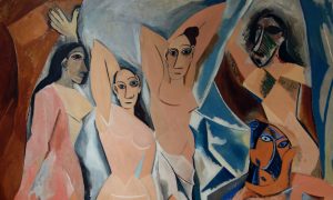 Detail, Picasso, Les Demoiselles d'Avignon