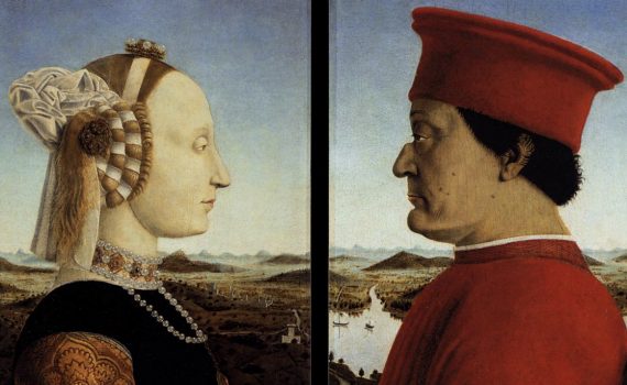 Piero della Francesca, <em>Portraits of the Duke and Duchess of Urbino</em>