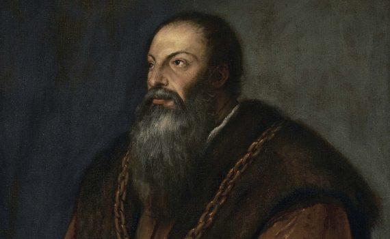 Titian, two portraits of Pietro Aretino