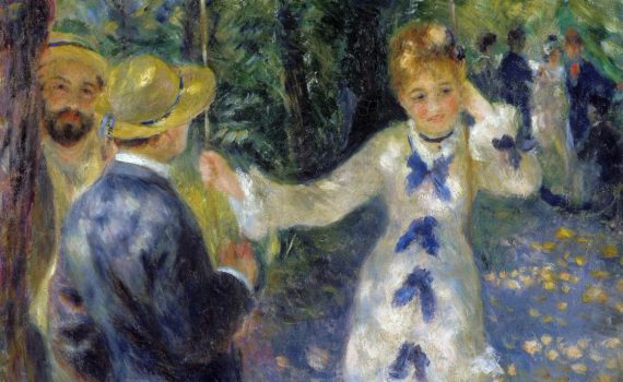 Pierre Auguste Renoir, The Swing - detail
