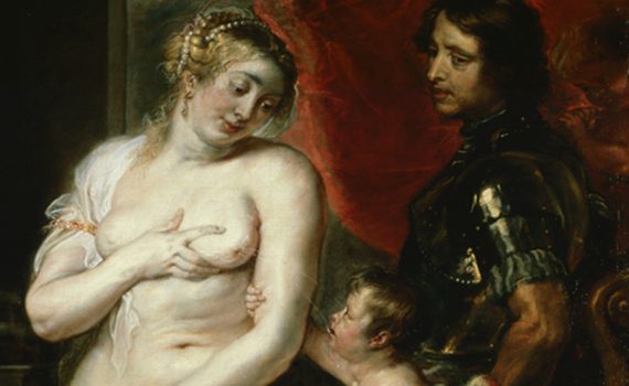 Peter Paul Rubens, Venus, Mars and Cupid, detail