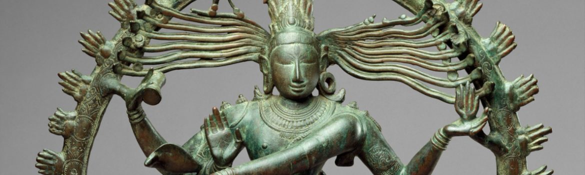 Shiva as Lord of the Dance (Nataraja), c. 11th century (Chola period), copper alloy, 68.3 x 56.5 cm (The Metropolitan Museum of Art, New York)