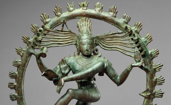 Shiva as Lord of the Dance (Nataraja), c. 11th century, Copper alloy, Chola period, 68.3 x 56.5 cm (The Metropolitan Museum of Art)