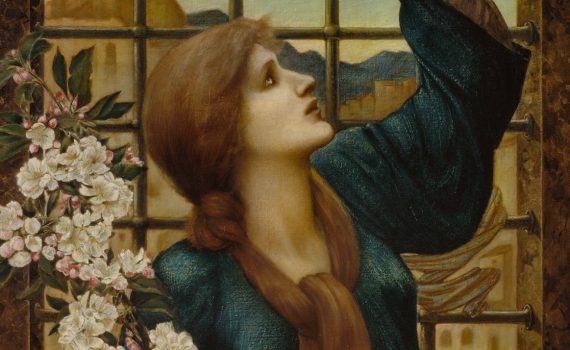 Sir Edward Coley Burne-Jones, Hope - detail