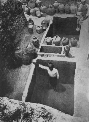 Excavation of the temple repositories at Knossos