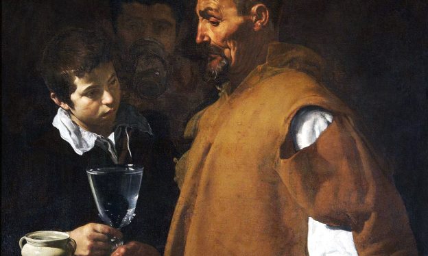Diego Velázquez, The Waterseller of Seville, 1618-22, oil on canvas, 105 x 80 cm (Apsley House, London, England)