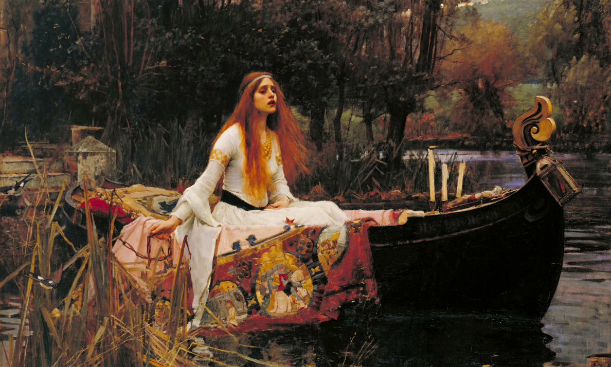 Smarthistory – John William Waterhouse, The Lady of Shalott