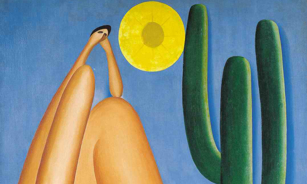 Tarsila do Amaral, Abaporú, 1928, oil on canvas, 85 cm × 73 cm (Museum of Latin American Art, Buenos Aires)