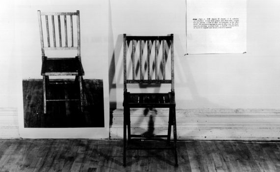 Joseph Kosuth, One and Three Chairs