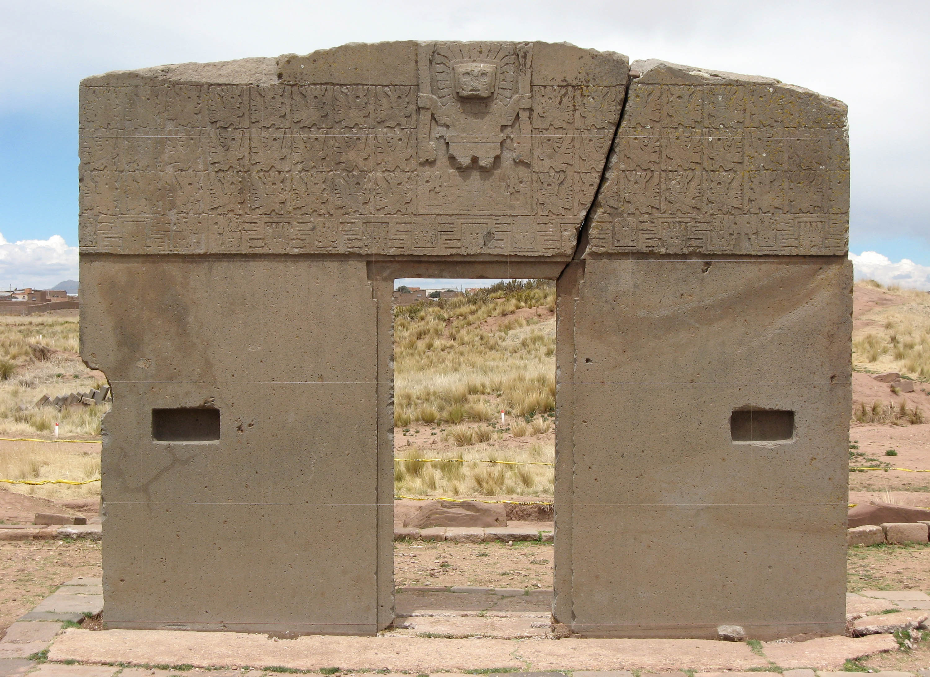 Sun Gate, Tiwanaku, Bolivia (photo: Brent Barrett, CC BY-NC-ND 2.0)
