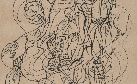 André Masson, Automatic Drawing, 1924, ink on paper, 23.5 x 20.6 cm (MoMA)