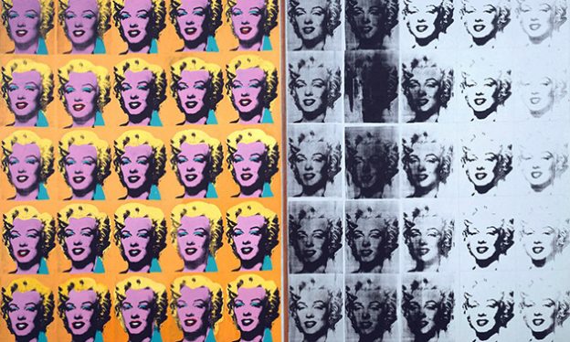 Marilyn Diptych 1962 by Andy Warhol 1928-1987