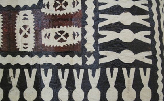 Masi (bark cloth), Fiji (Auckland War Memorial Museum, accession no. 1990.54)