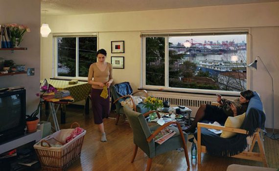 Jeff Wall, <em>A View from an Apartment</em>