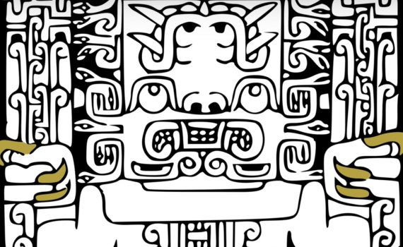 Raimondi Stele, Chavin de Haunter, Peru, c. 400 B.C.E.