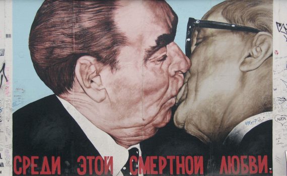 The Berlin Wall as a political symbol