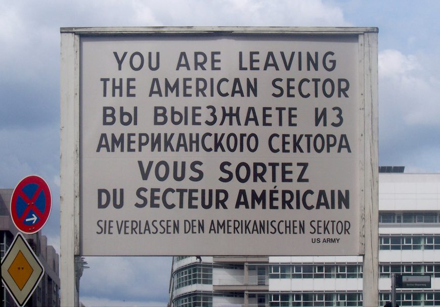 Smarthistory The Berlin Wall As A Political Symbol