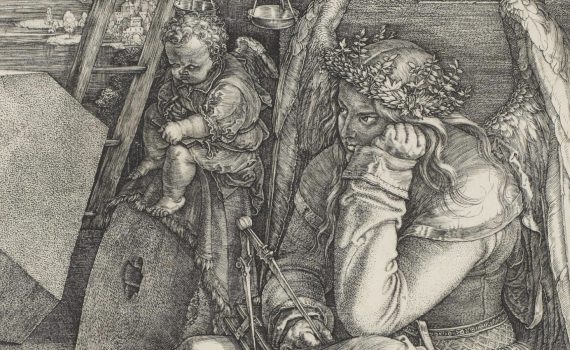 Albrecht Dürer, Melencolia I, 1514, engraving, 24.45 x 19.37 cm (Minneapolis Institute of Art)
