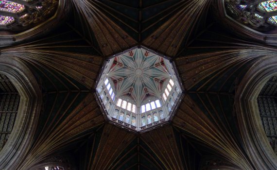 Four styles of English medieval architecture at Ely Cathedral