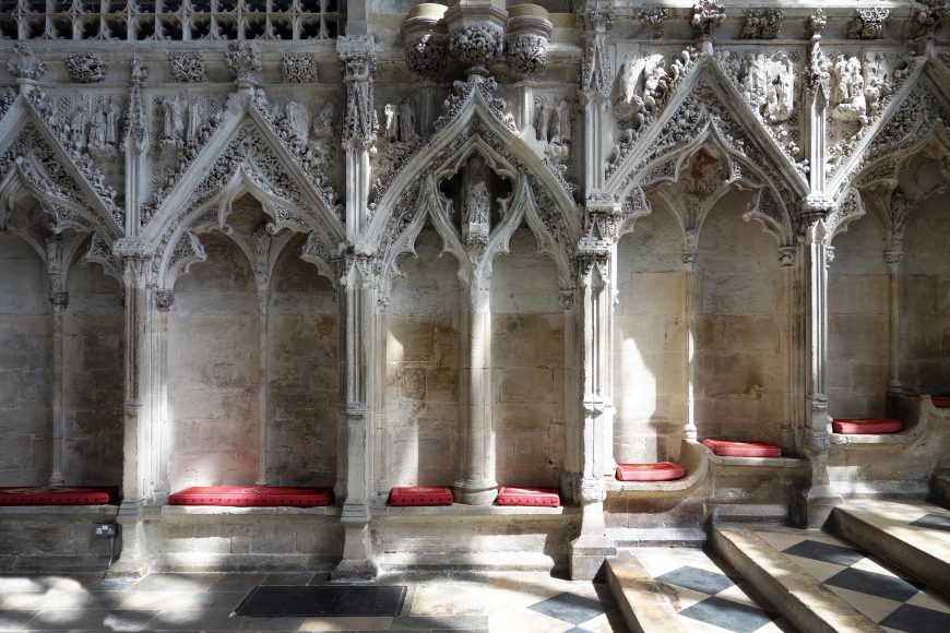 Niches near altar, Lady Chapel, Ely Cathedral