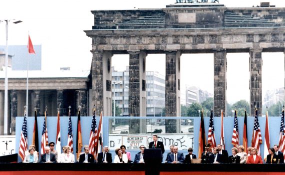 The Berlin Wall as a political symbol