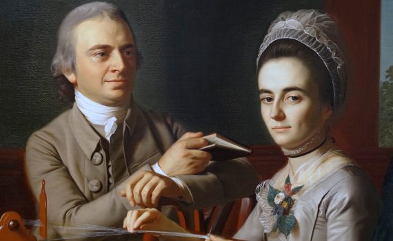 John Singleton Copley, <em>Portrait of Mr. and Mrs. Thomas Mifflin (Sarah Morris)</em>