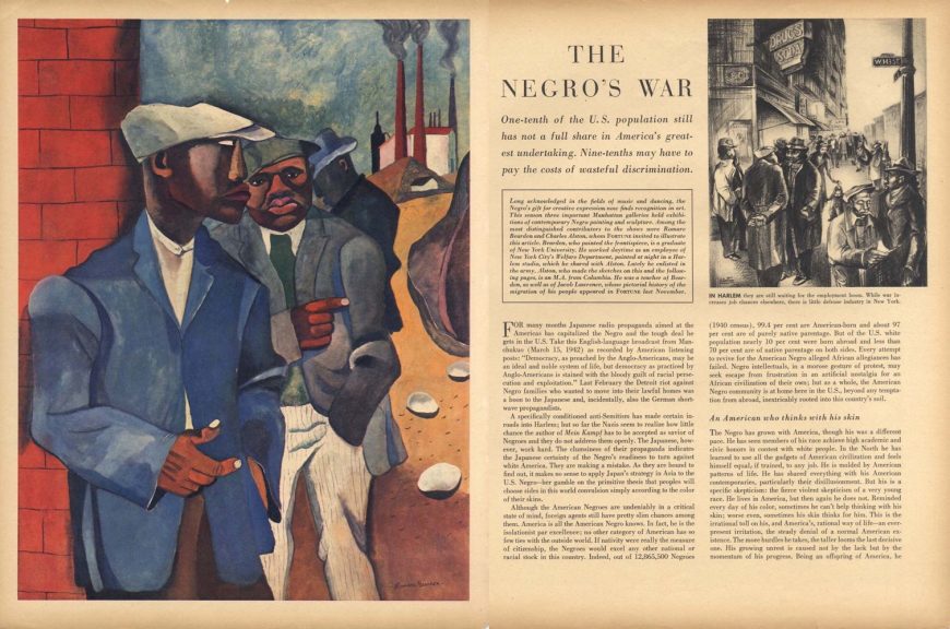 "The Negro's War," Fortune (May 1942)
