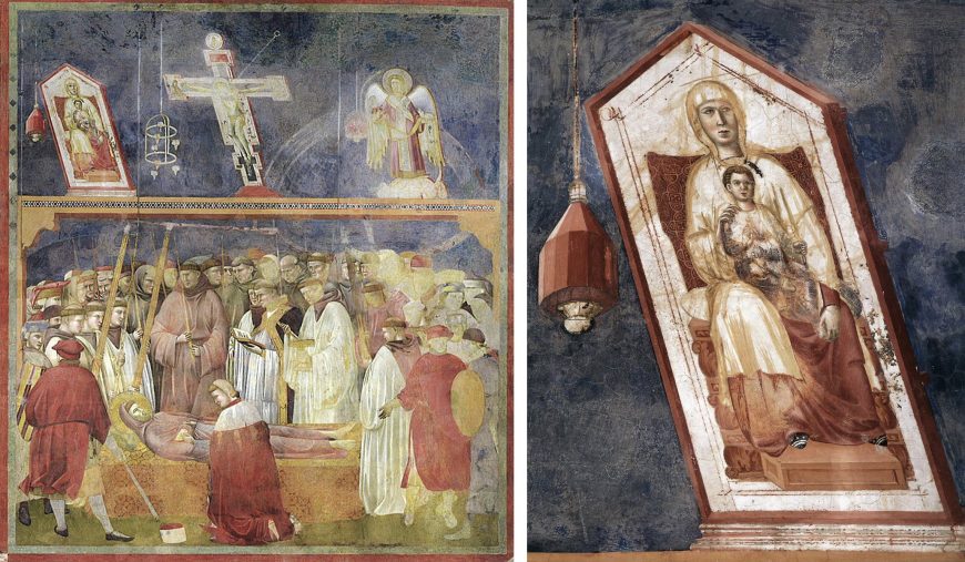 Attributed to Giotto, The Verification of the Stigmata, Assisi, Upper Church, Basilica of San Francesco