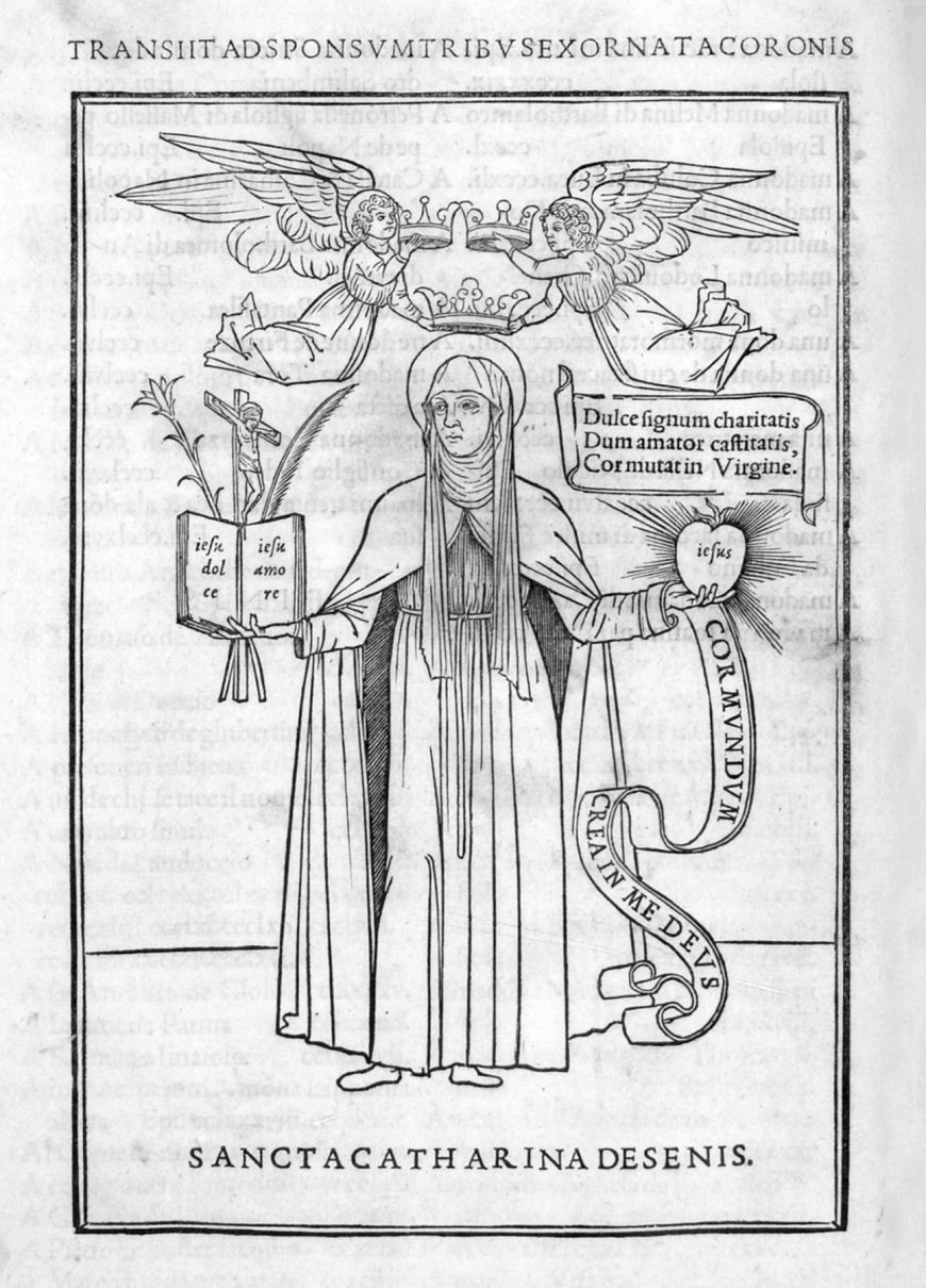Epistole di santa Caterina da Siena, published by Aldo Manuzio, 1500 (Biblioteca Universitaria di Bologna)