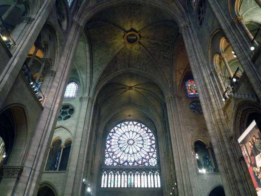 Crossing, Notre Dame de Paris, c.  1163-1250