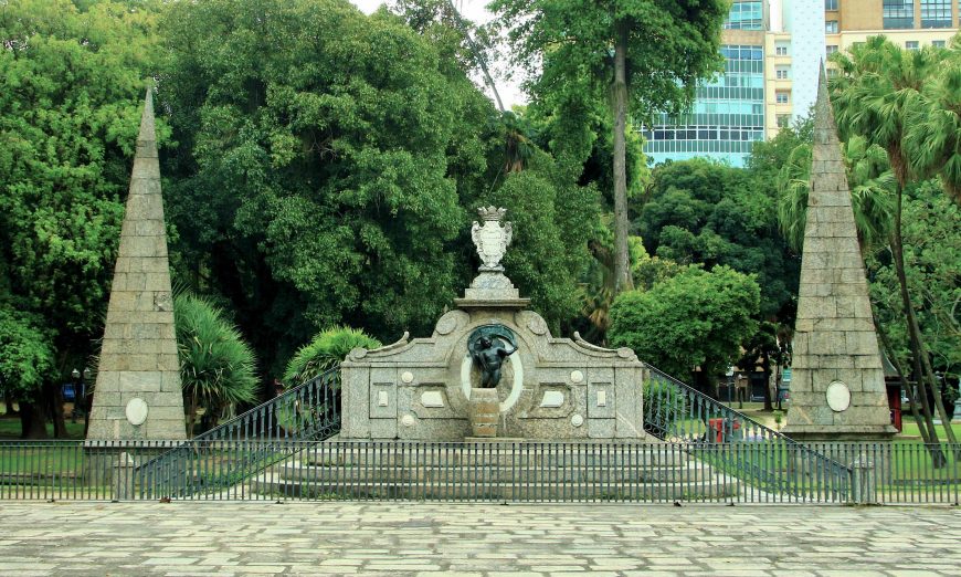 Obelisks, Mestre Valentim, Passeio Publico, Rio de Janeiro, begun 1779, inaugurated 1783