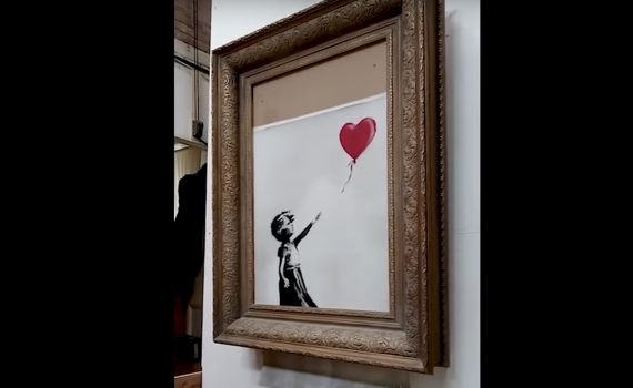 Behind the Banksy Stunt