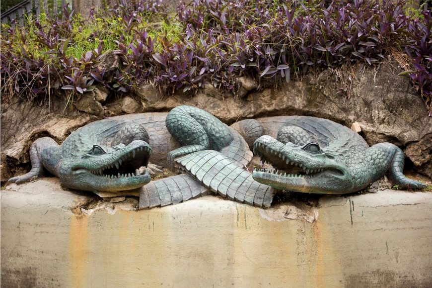  Mestre Valentim, Alligators Fountain, 1783 (photo: Rio de Janeiro Department of Conservation)