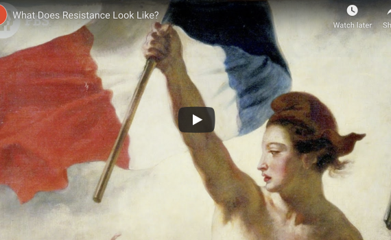 What does resistance look like? Delacroix's Liberty Leading the People