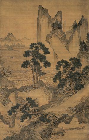  Zhou Chen. Peach Blossom Spring, 102.5 X 161.5 cm (Suzhou Museum)