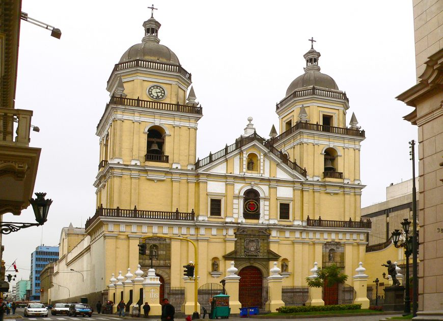 Church of San Pedro, c. 1638, Lima, Peru (photo: Manuel González Olaechea, CC BY-SA-3.0)