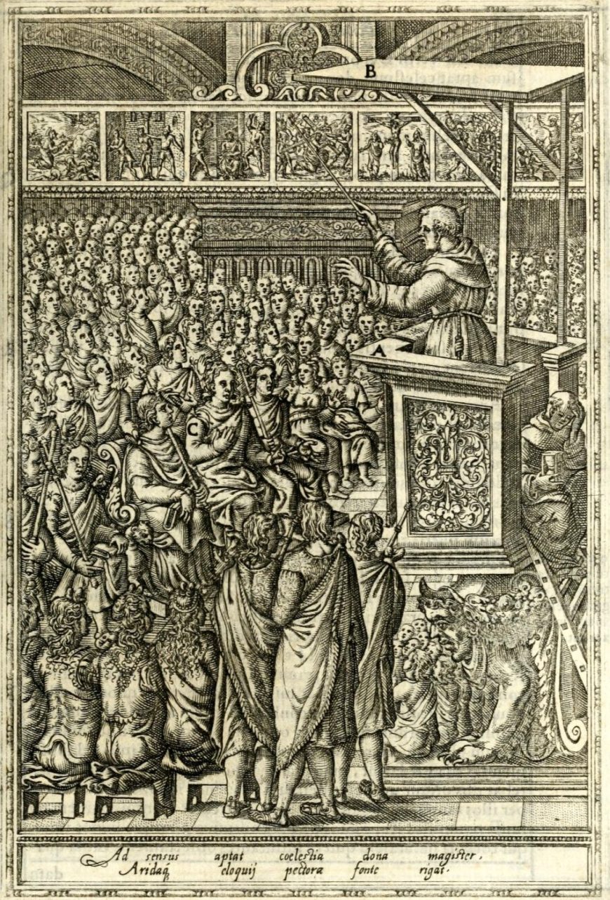 Diego Valadés, Rhetorica christiana : ad concionandi et orandi vsvm accommodata, vtrivsq[ue] facvltatis exemplis svo loco insertis, 1579