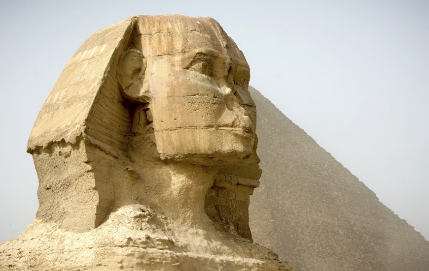 Great Sphinx, Giza, Egypt, c. 2520 - 2494 B.C.E. (photo: Morgan Schmorgan, CC BY-NC 2.0)