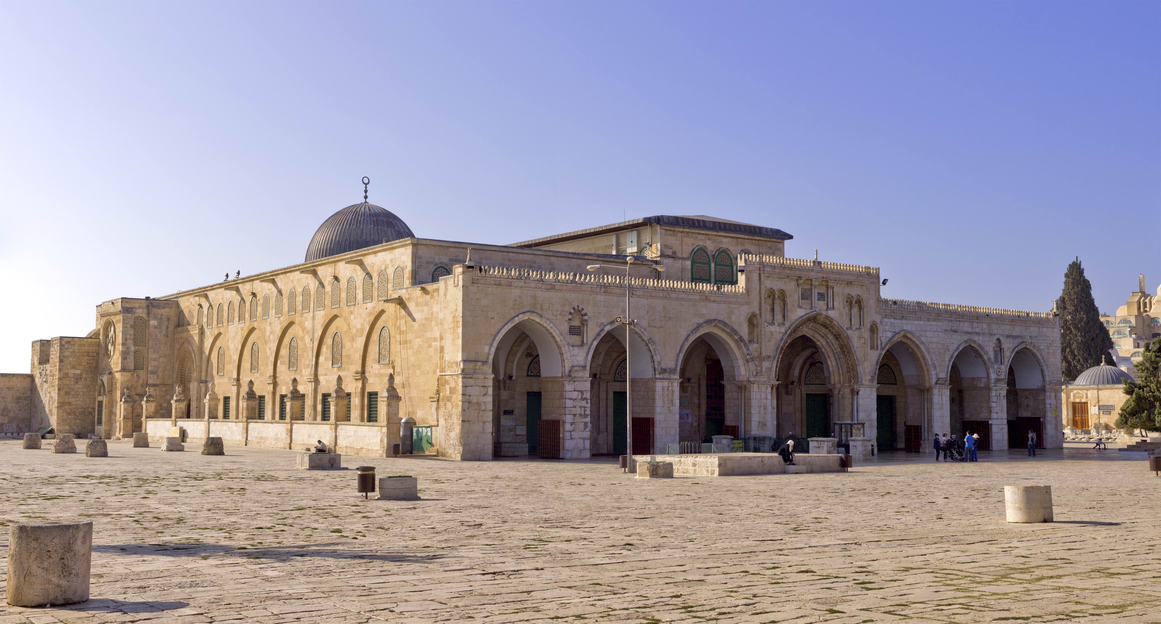 Al-Aqsa Mosque, Temple Mount, Jerusalem (photo: Andrew. Shiva, CC BY-SA 4.0)
