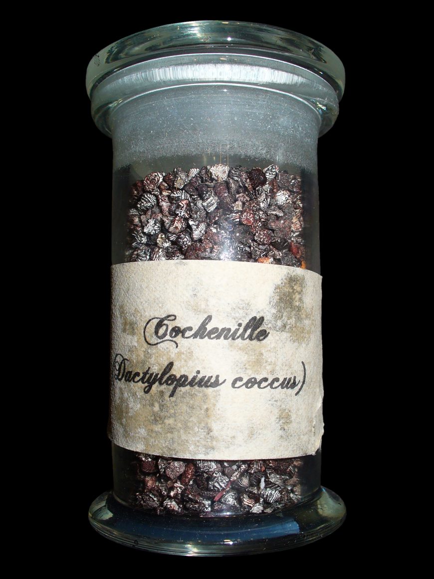 Dried cochineal insects. (Photo: H. Zell, CC BY-SA 3.0)