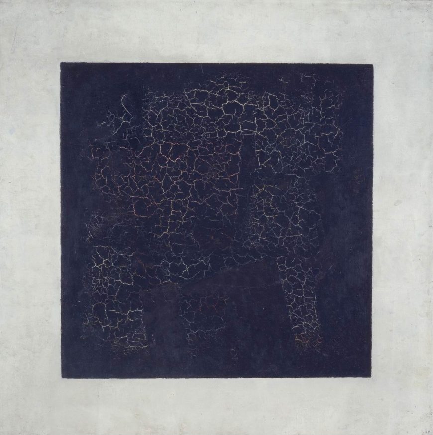 Kazimir Malevich, Black Square, 1915 Oil on linen, 79.5 x 79.5 cm (State Tretyakov Gallery).