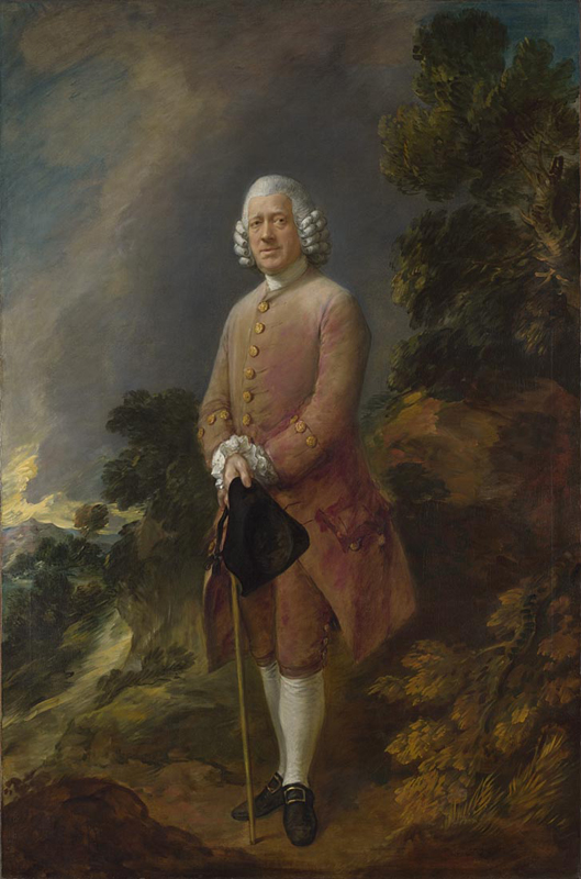 Thomas Gainsborough, Dr. Ralph Schomberg, about 1770. National Gallery, London. Oil on canvas, 233 x 153.5 cm. Image © Copyright The National Gallery, London 2017, CC BY-NC-SA 4.0.