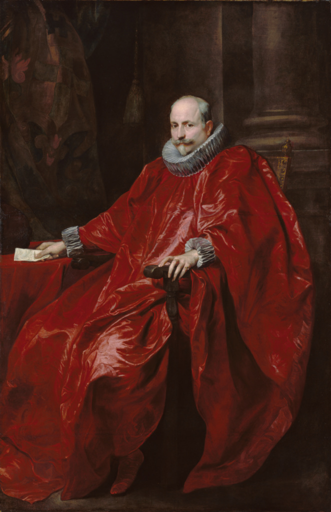Anthony van Dyck, Portrait of Agostino Pallavicini, about 1621. Oil on canvas, 85 1/8 × 55 1/2 in. (The J. Paul Getty Museum, 68.PA.2. Digital image courtesy of the Getty’s Open Content Program).