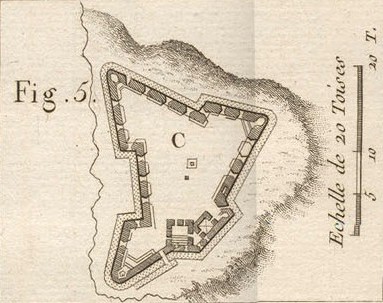 Diagram of the Fortress of San Felipe