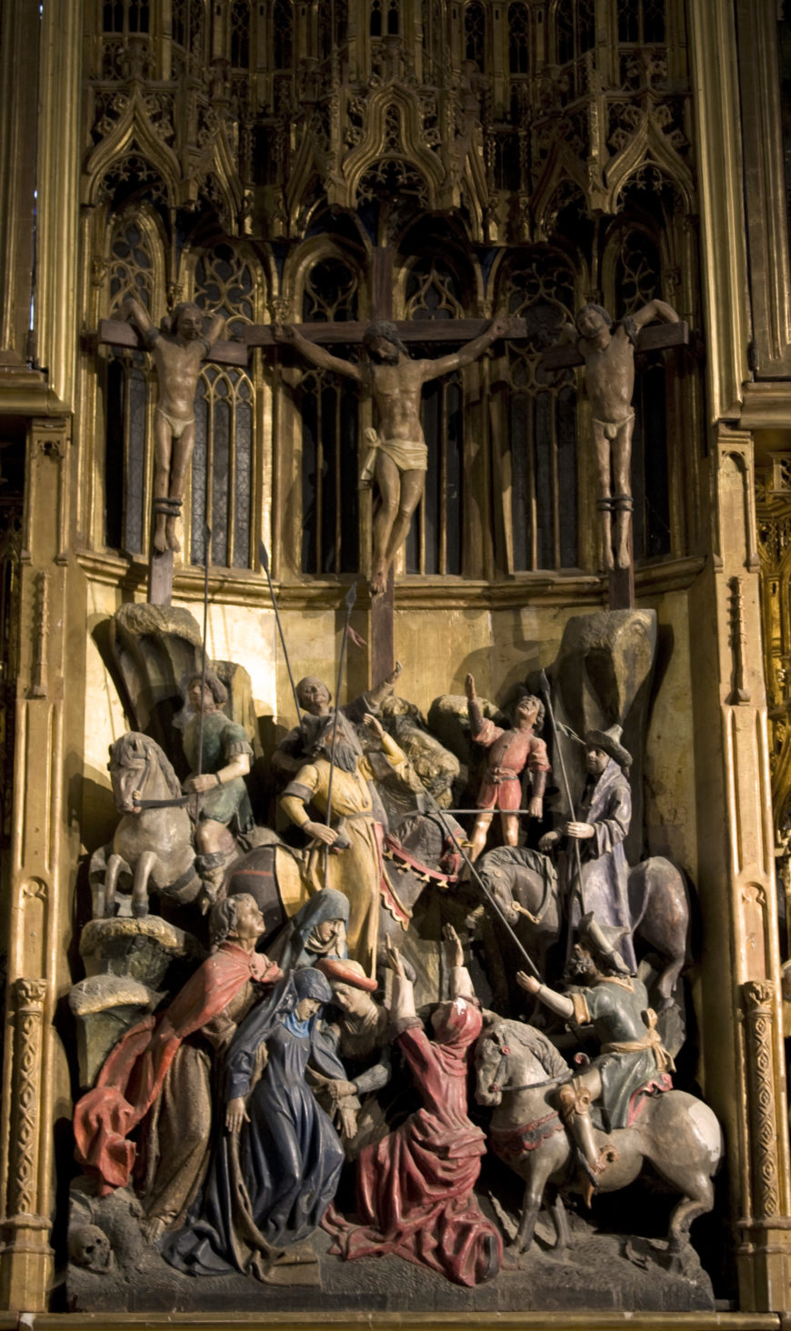 The altarpiece of the Church of St. Martin, detail of the Passion (photo: D Villafruela, CC BY-SA 3.0)