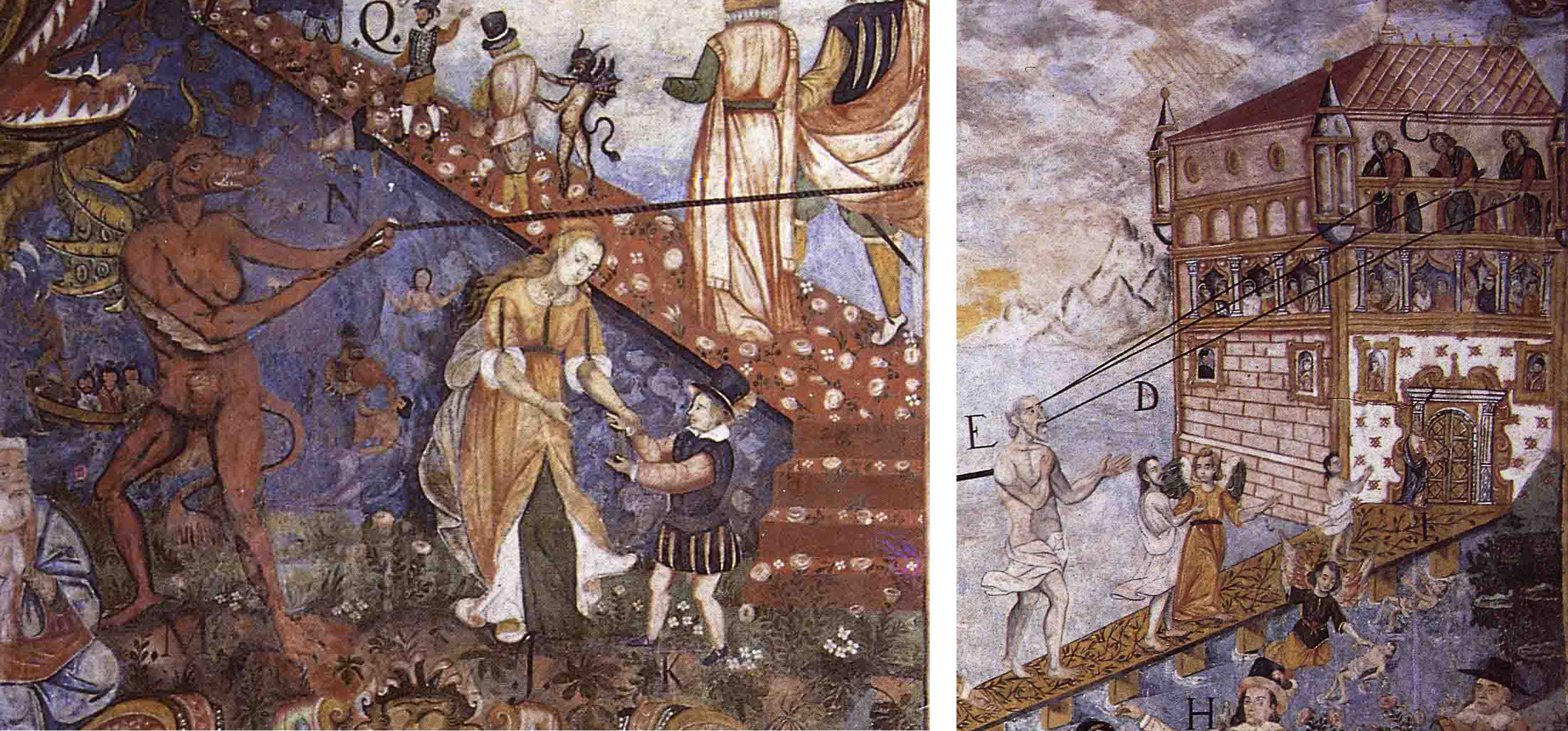 medieval art heaven and hell